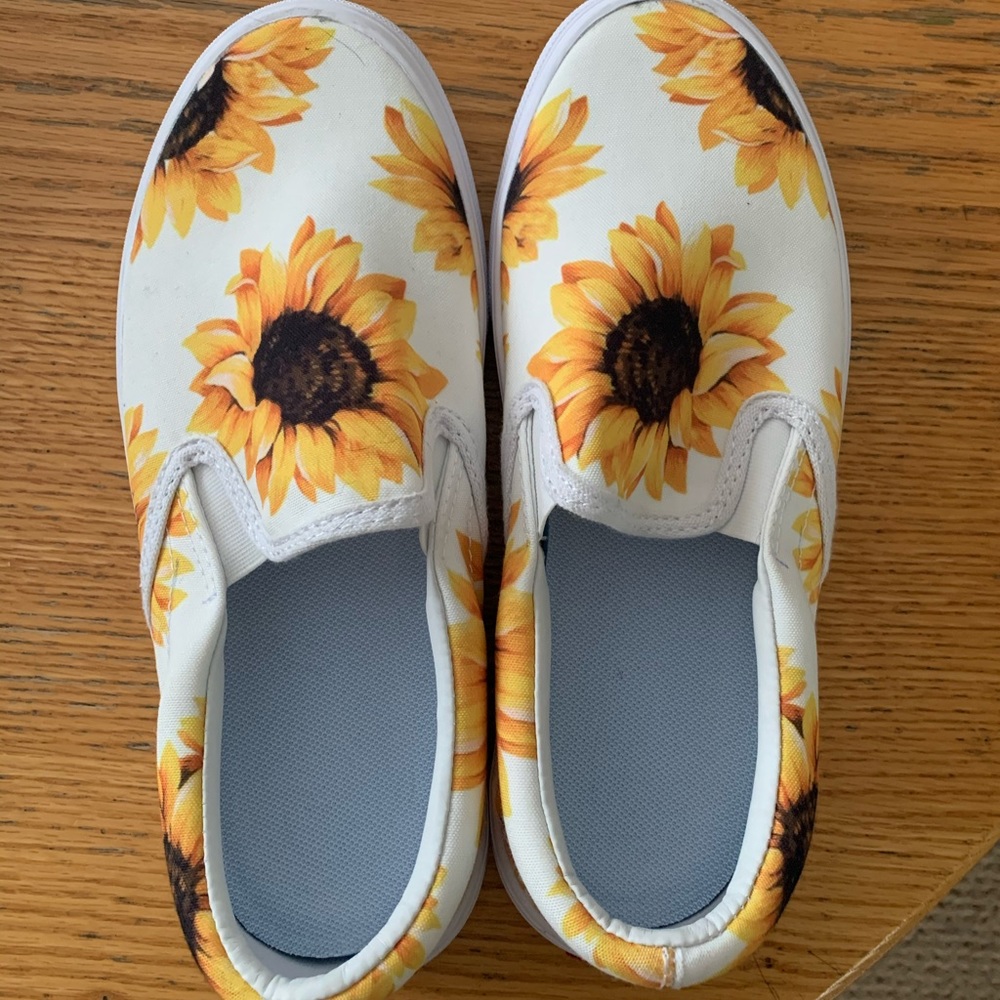 Sunflower slip on shoes
